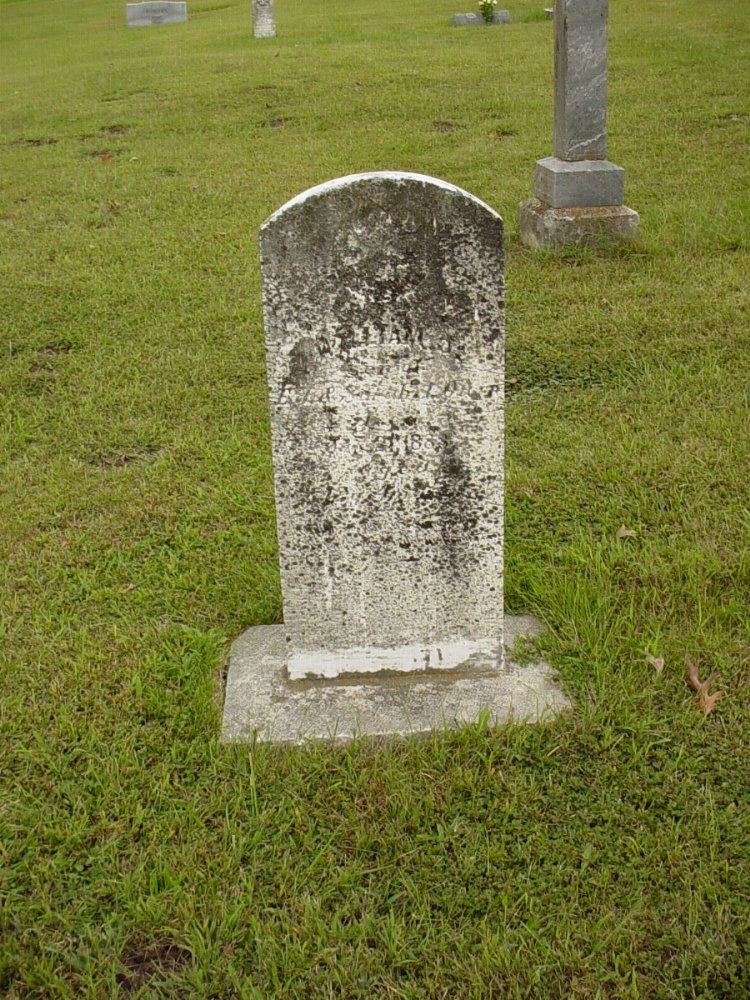  William Owen Headstone Photo, Harmony Baptist Cemetery, Callaway County genealogy