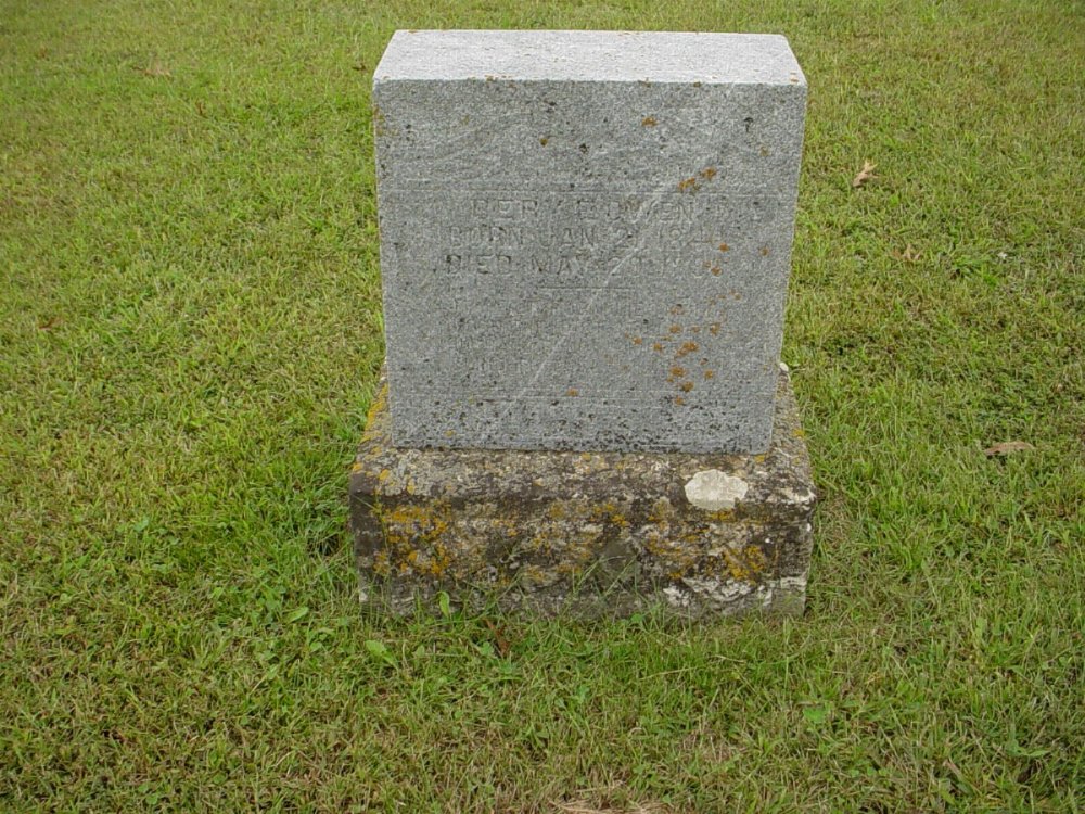  Bery F. Owen Headstone Photo, Harmony Baptist Cemetery, Callaway County genealogy