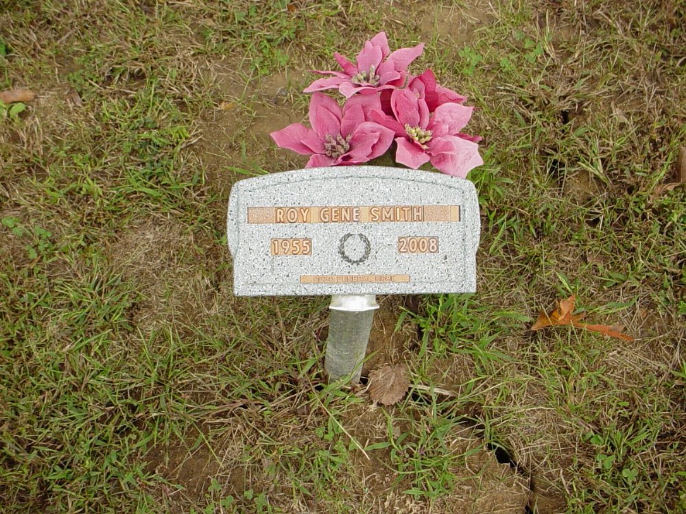  Roy Gene Smith Headstone Photo, Harmony Baptist Cemetery, Callaway County genealogy