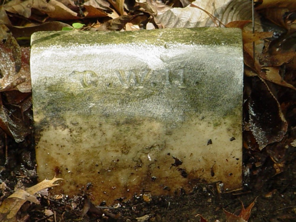  George W. Herring Headstone Photo, Herring Private Cemetery #2, Callaway County genealogy