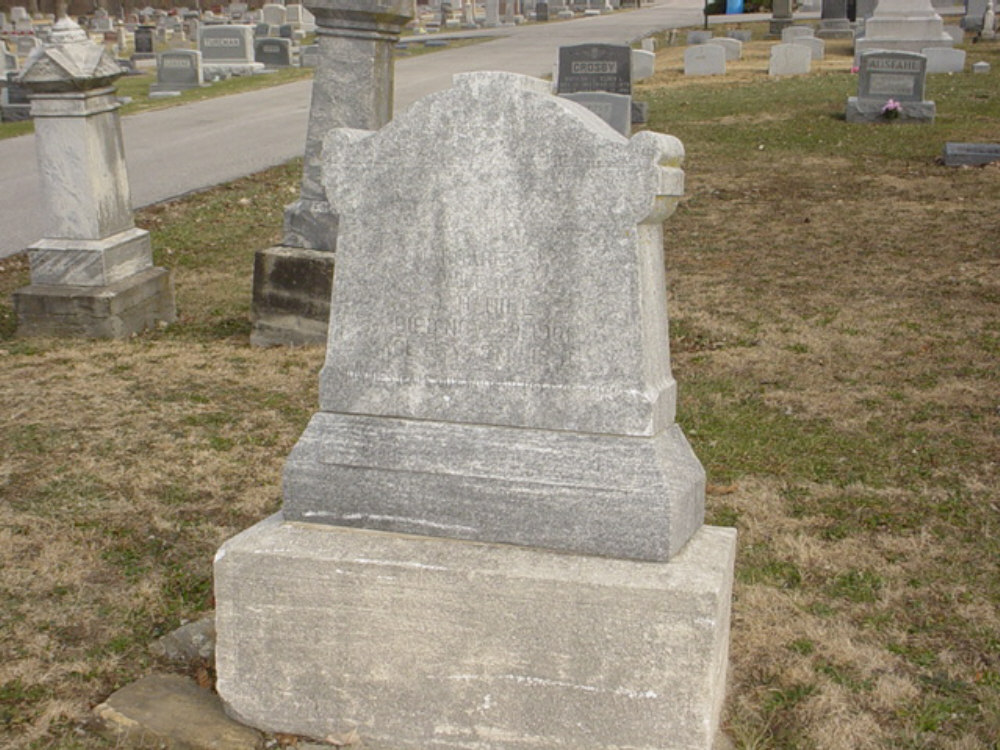  Margaret J. Hill Headstone Photo, Hillcrest Cemetery, Callaway County genealogy