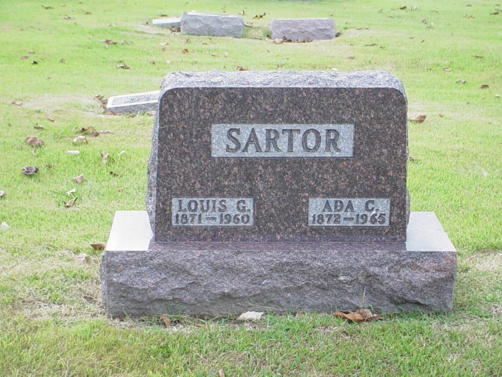  Louis G. and Ada C. Sartor