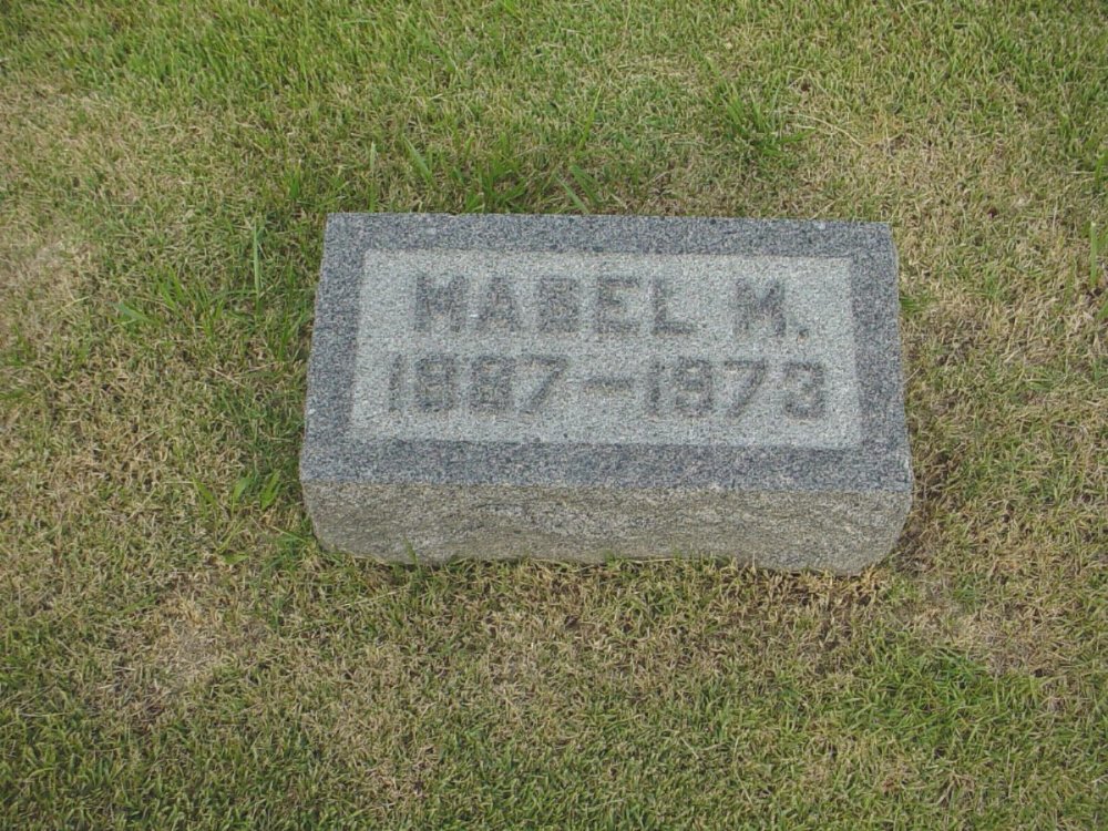  Mabel M. Millard Headstone Photo, Hillcrest Cemetery, Callaway County genealogy