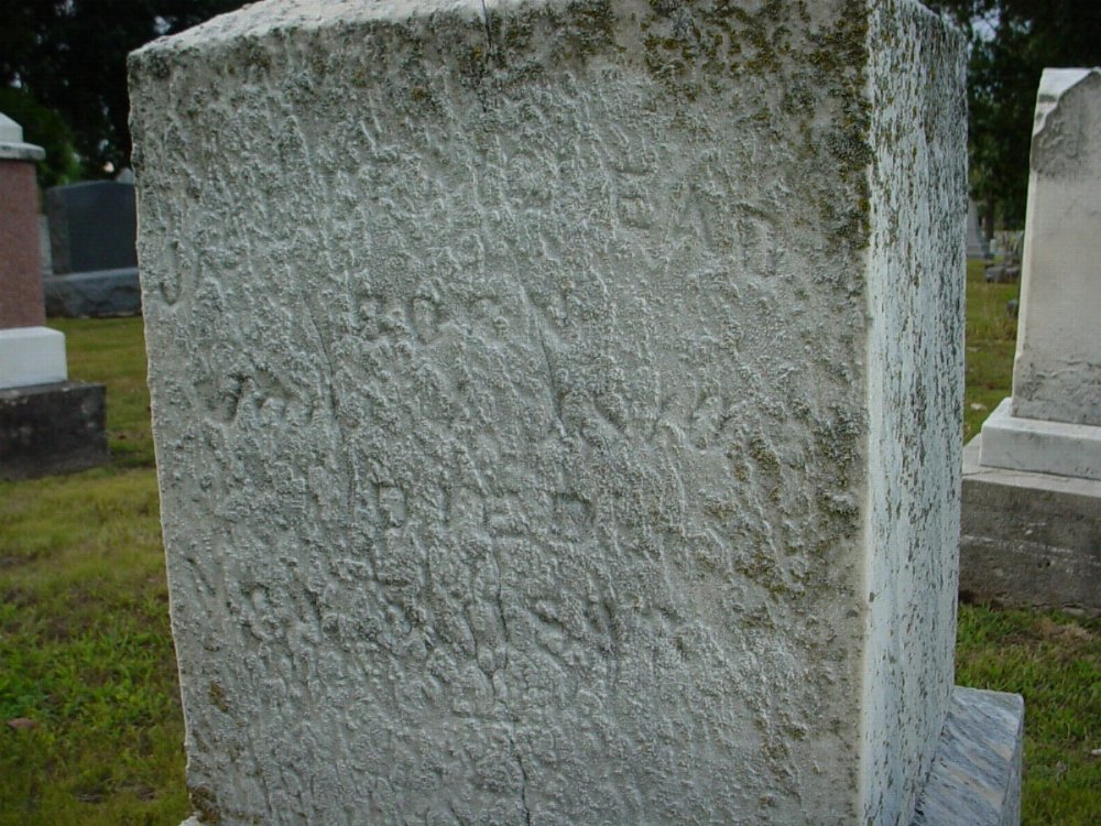  James L. Craighead Headstone Photo, Hillcrest Cemetery, Callaway County genealogy