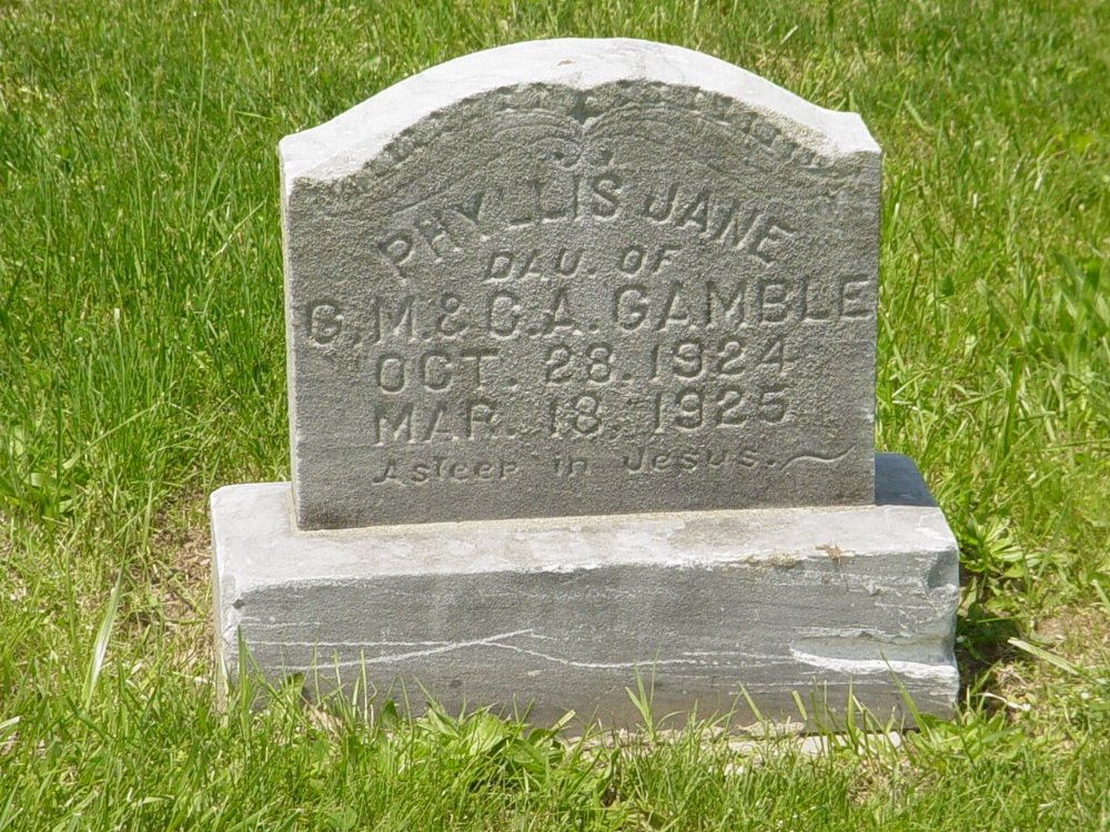  Phyllis Jane Gamble