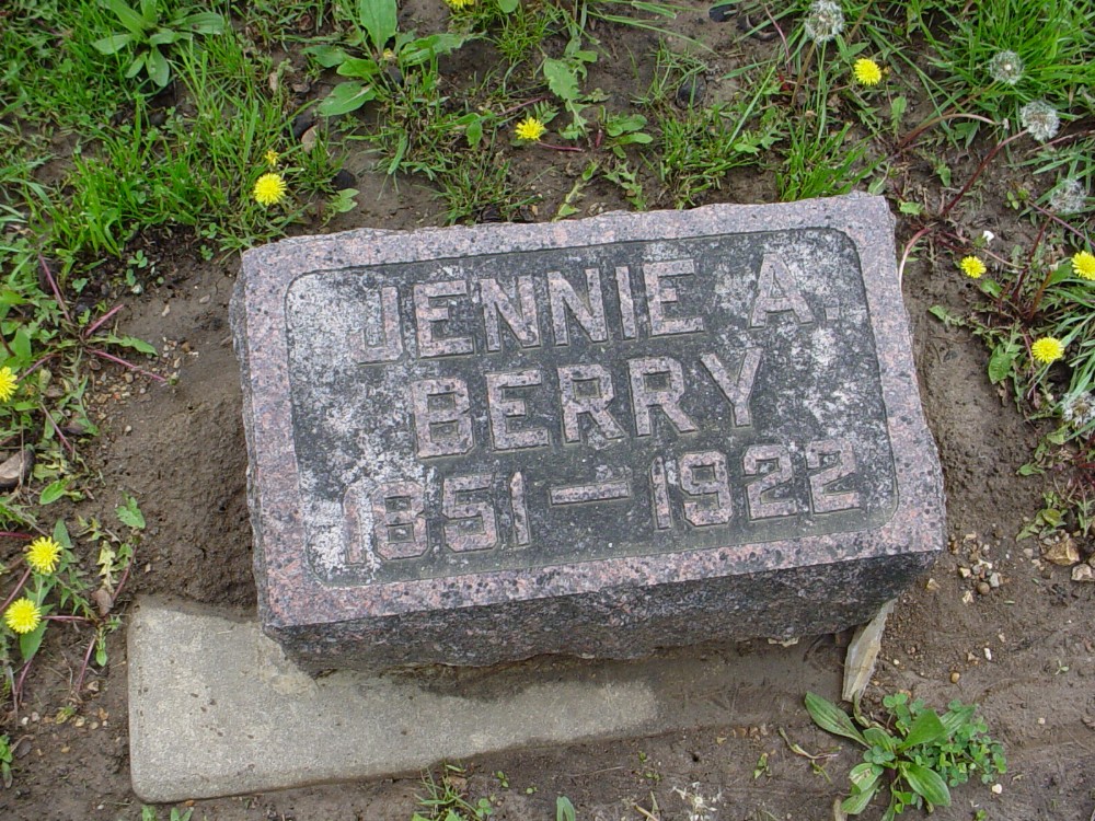  Jennie A. Edwards Berry
