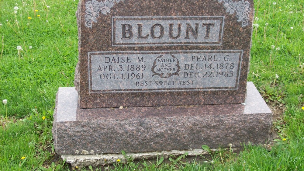  Pearl G. Blount & Daise Mahoney