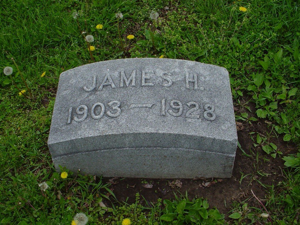  James Henry Tureman Headstone Photo, Hillcrest Cemetery, Callaway County genealogy