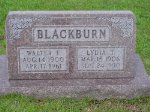  Walter F. Blackburn & Lydia T. West