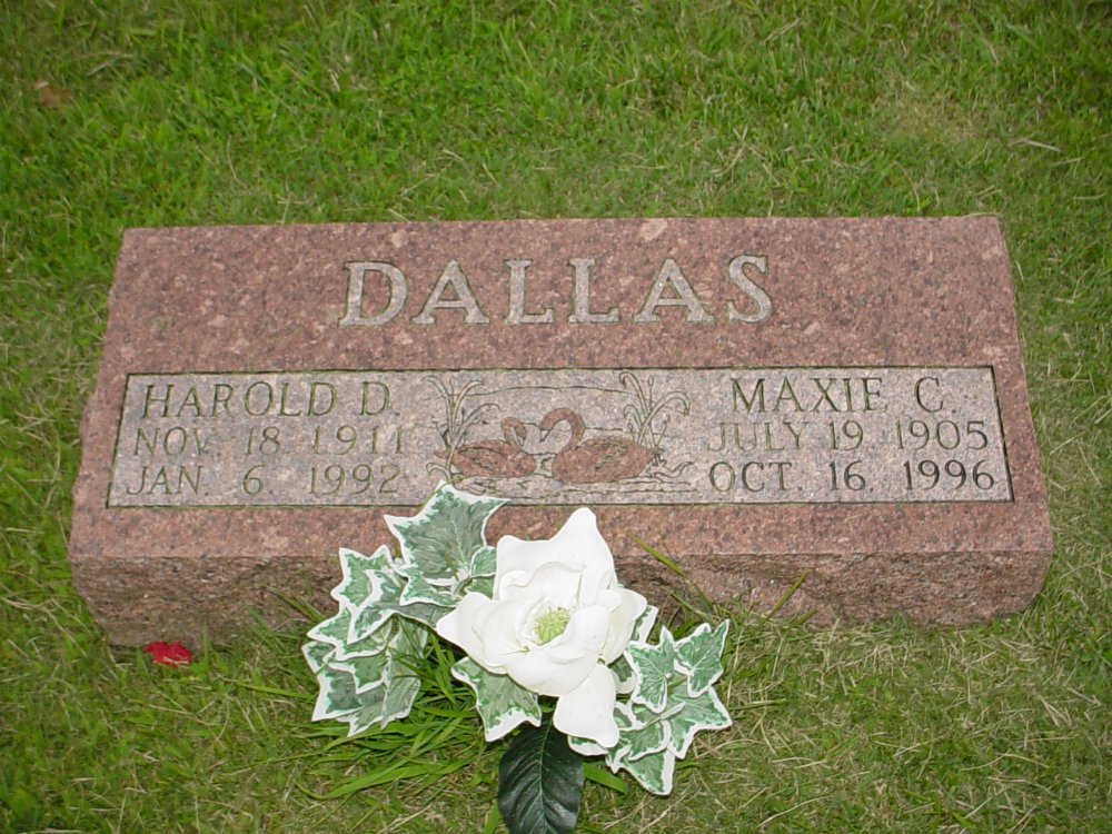  Harold D. Dallas & Maxie C. Holt