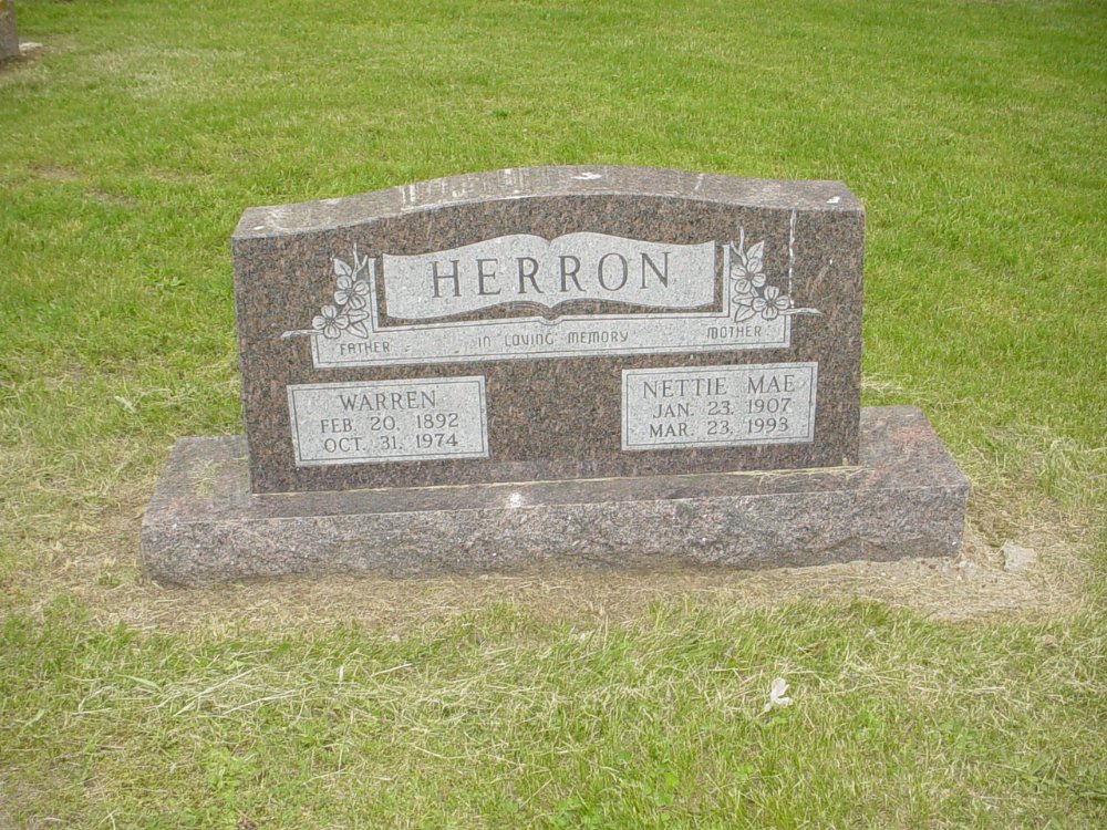  Warren and Nettie Herron
