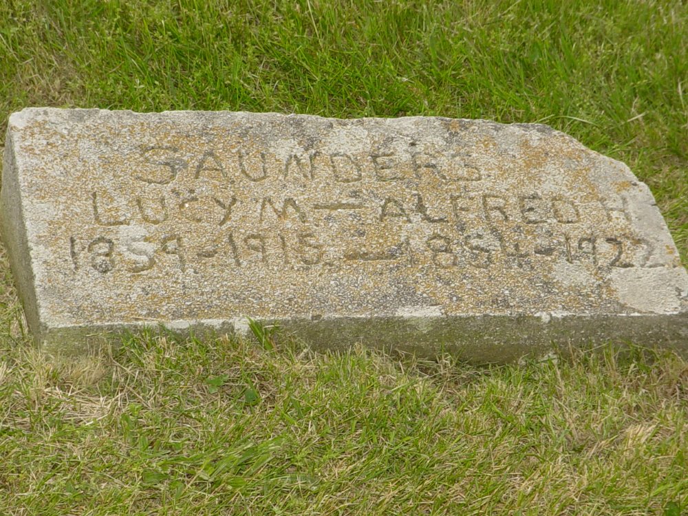  Alfred and Lucy Saunders