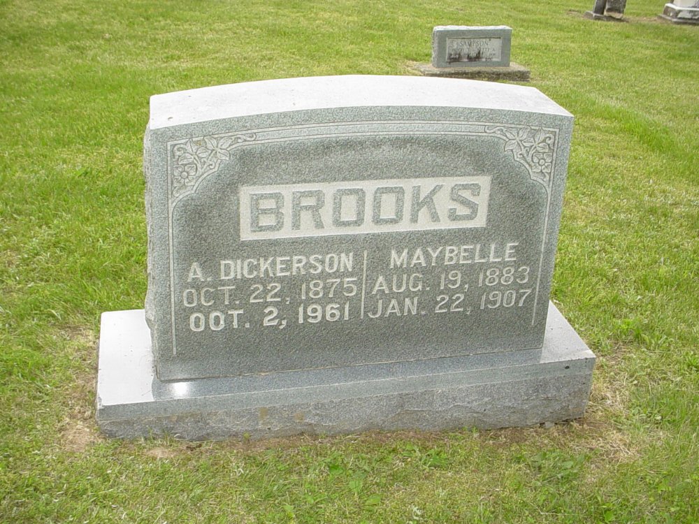  A. Dickerson Brooks & Maybelle McGowen