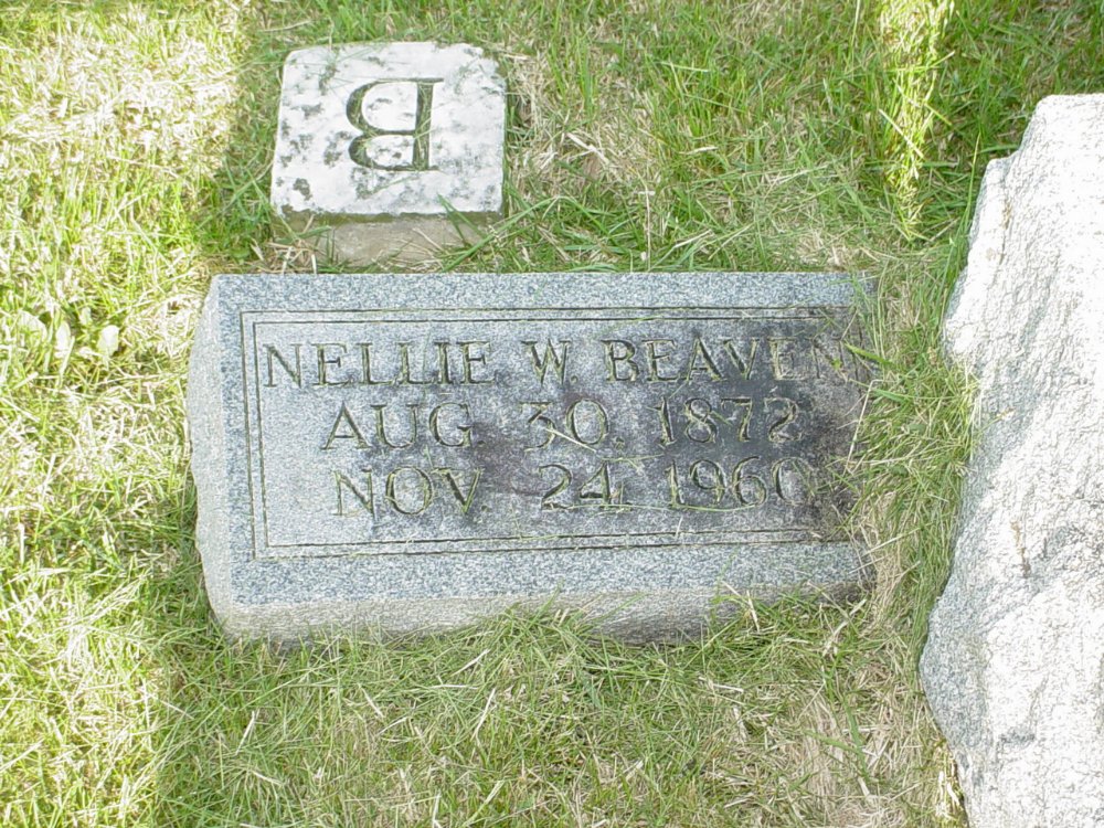  Nellie W. Beaven