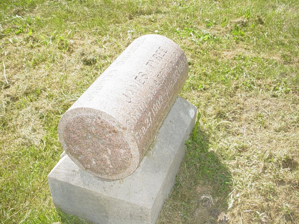  James Tyree Gilpin Headstone Photo, Mount Carmel Cemetery, Callaway County genealogy