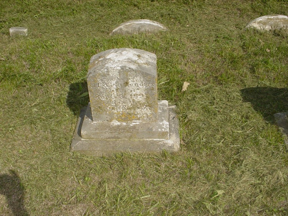 Infant Son Craghead 1899 Headstone Photo, Mount Carmel Cemetery, Callaway County genealogy