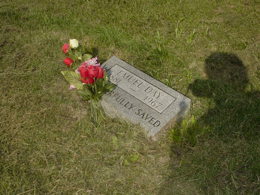  Emuel Day Headstone Photo, Mount Carmel Cemetery, Callaway County genealogy