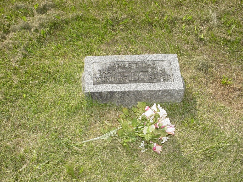  James T. Day Headstone Photo, Mount Carmel Cemetery, Callaway County genealogy