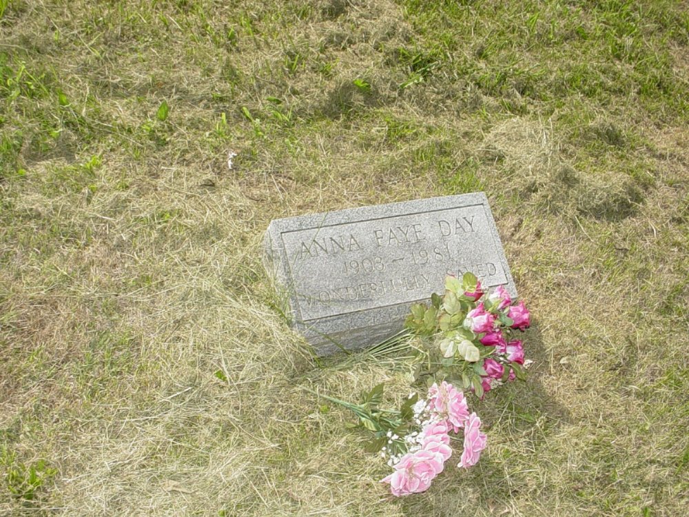  Anna Faye Day Headstone Photo, Mount Carmel Cemetery, Callaway County genealogy