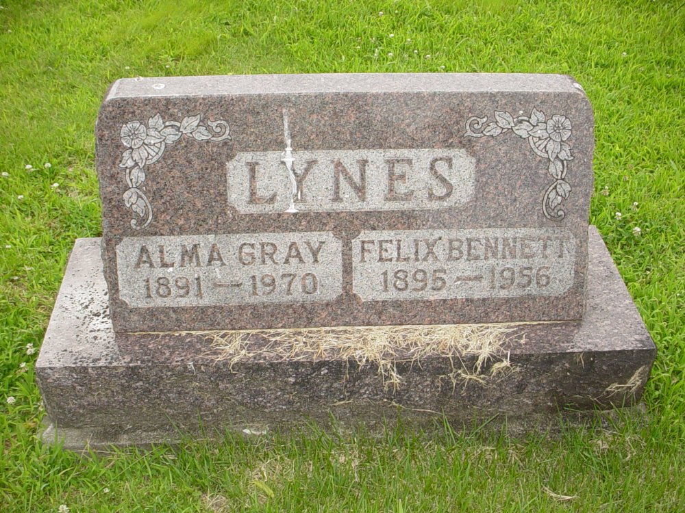 Felix B. Lyons and Alma Gray