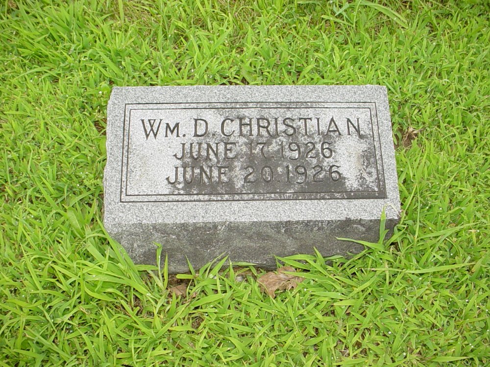  William Donald Christian