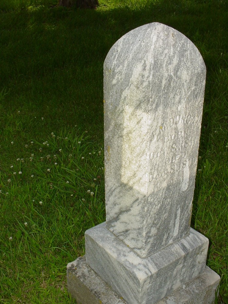  Joseph M. Duncan Headstone Photo, New Bloomfield Cemetery, Callaway County genealogy