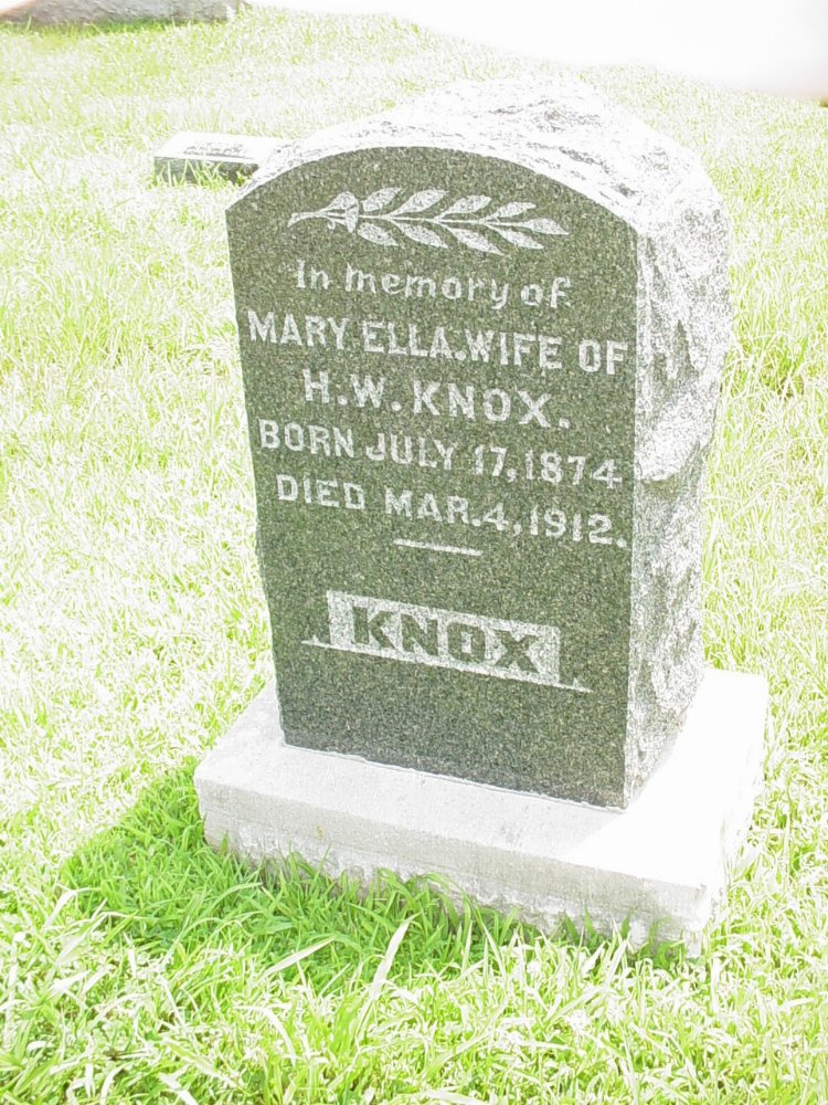  Mary Ella Foster Knox