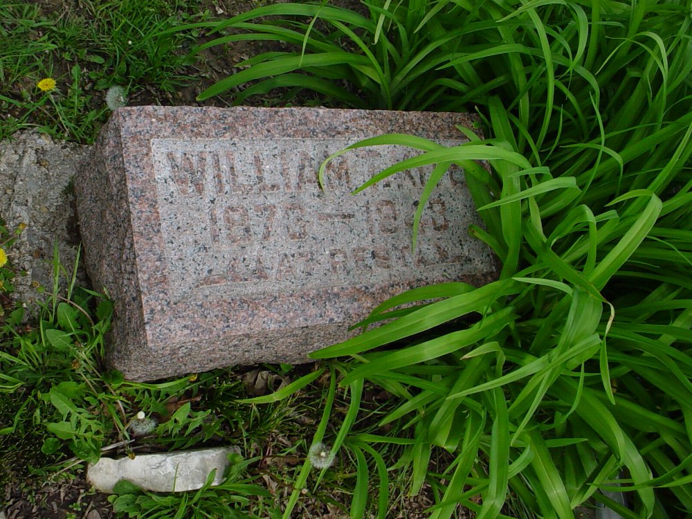  William Kite Headstone Photo, Pioneer Cemetery, Callaway County genealogy
