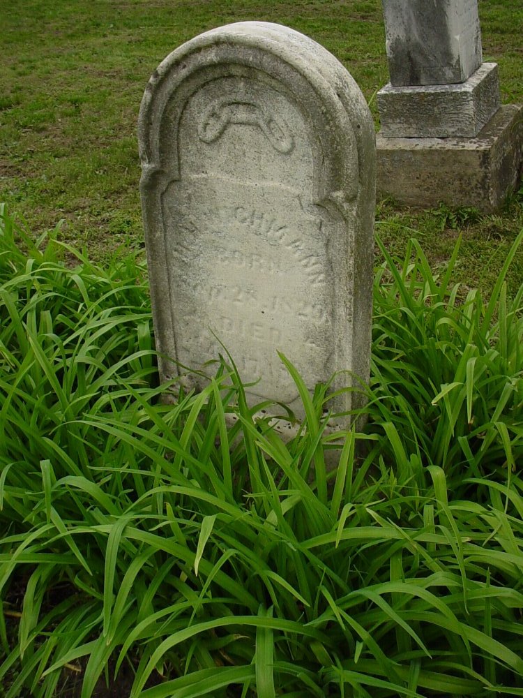  H.H. Wichmann Headstone Photo, Pioneer Cemetery, Callaway County genealogy