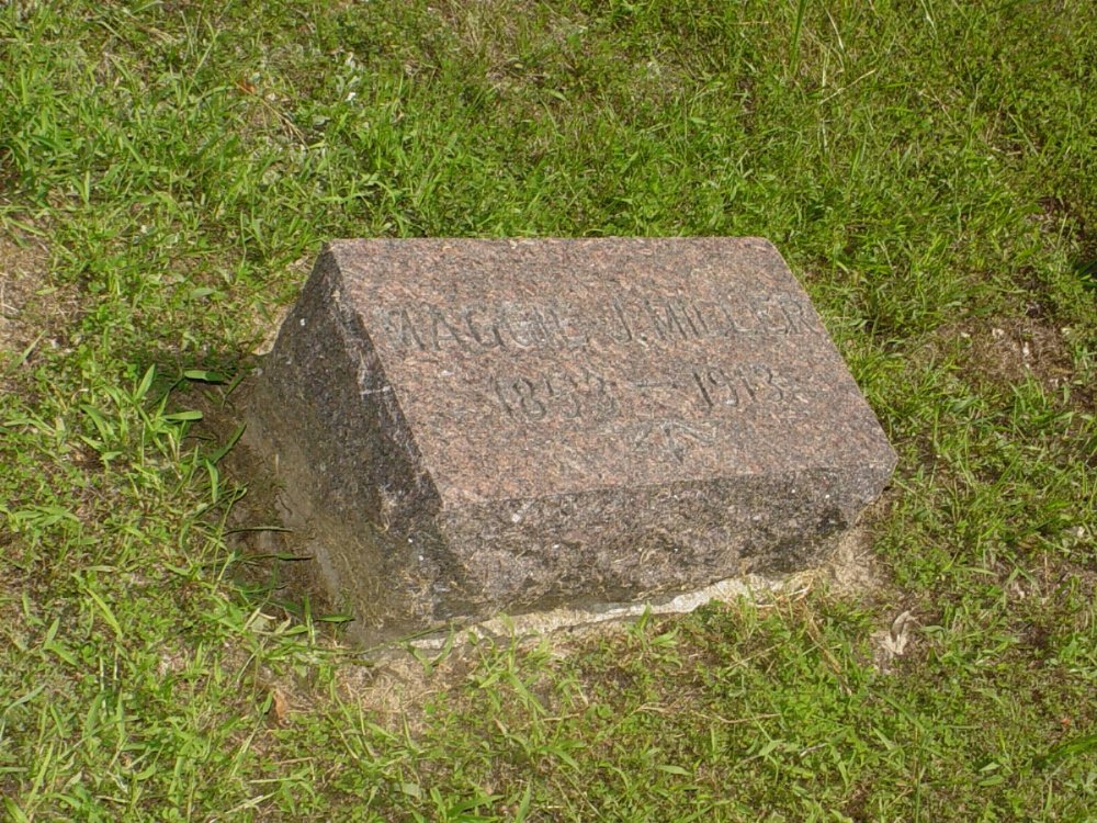  Margaret J. Snyder Millard Headstone Photo, Prairie Chapel Cemetery, Callaway County genealogy