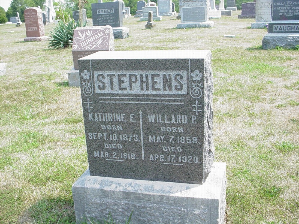  Willard Stephens and Katherine Dodd