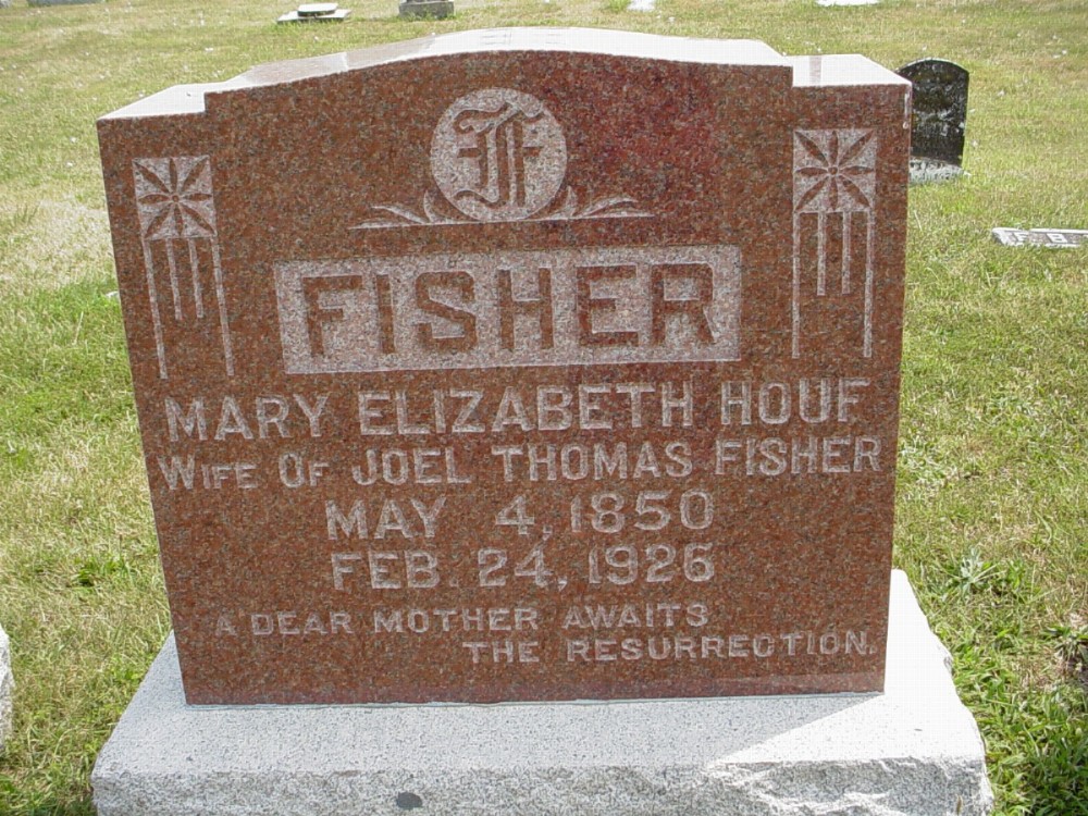  Mary Elizabeth Houf Fisher