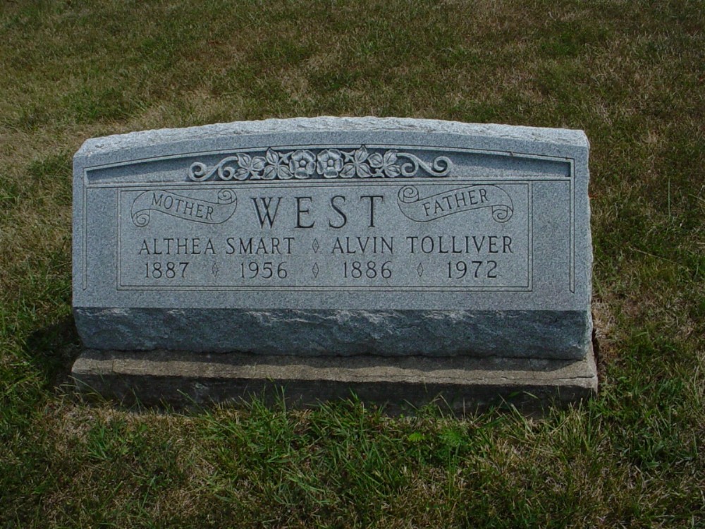  Alvin Tolliver West and Althea Smart