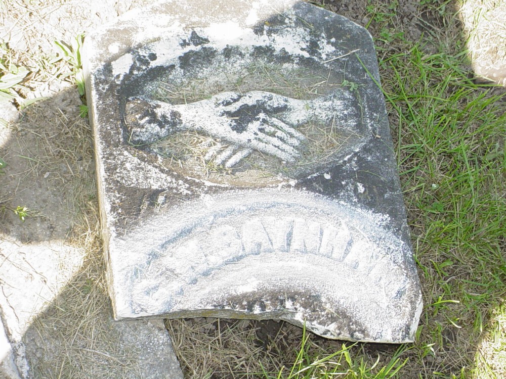  Charles W. Baynham Headstone Photo, Richland Baptist Cemetery, Callaway County genealogy