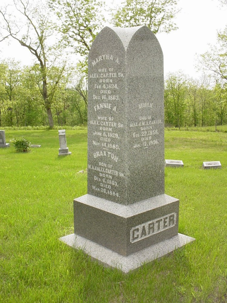  Carter family headstone