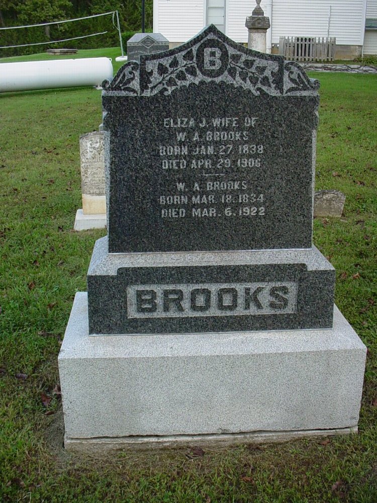  William Brooks & Eliza Thomas