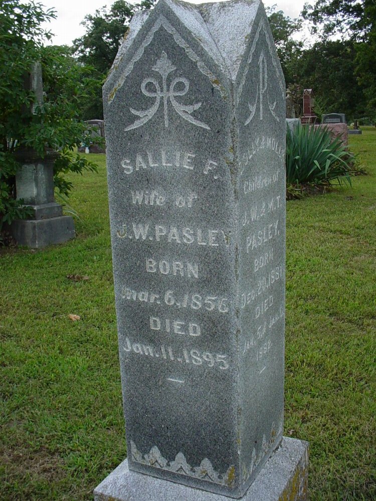  Sallie F. Pasley