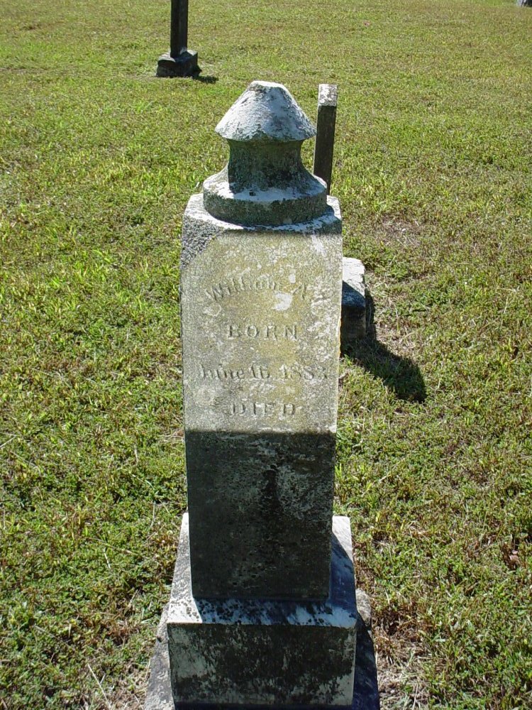  William A. Booth Headstone Photo, Unity Baptist Church Cemetery, Callaway County genealogy