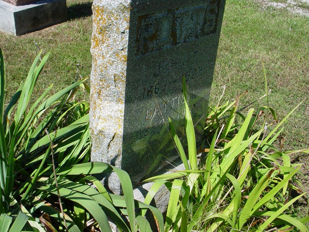 Bettie Estes Potts Headstone Photo, Unity Baptist Church Cemetery, Callaway County genealogy