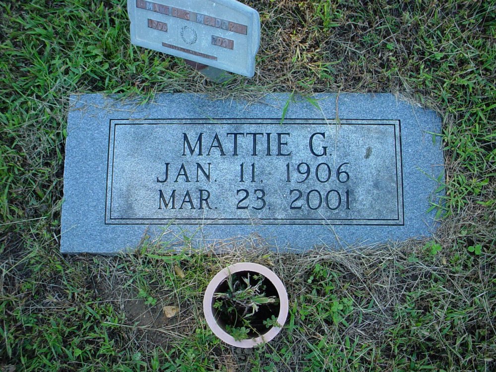  Mattie Kettle Meador
