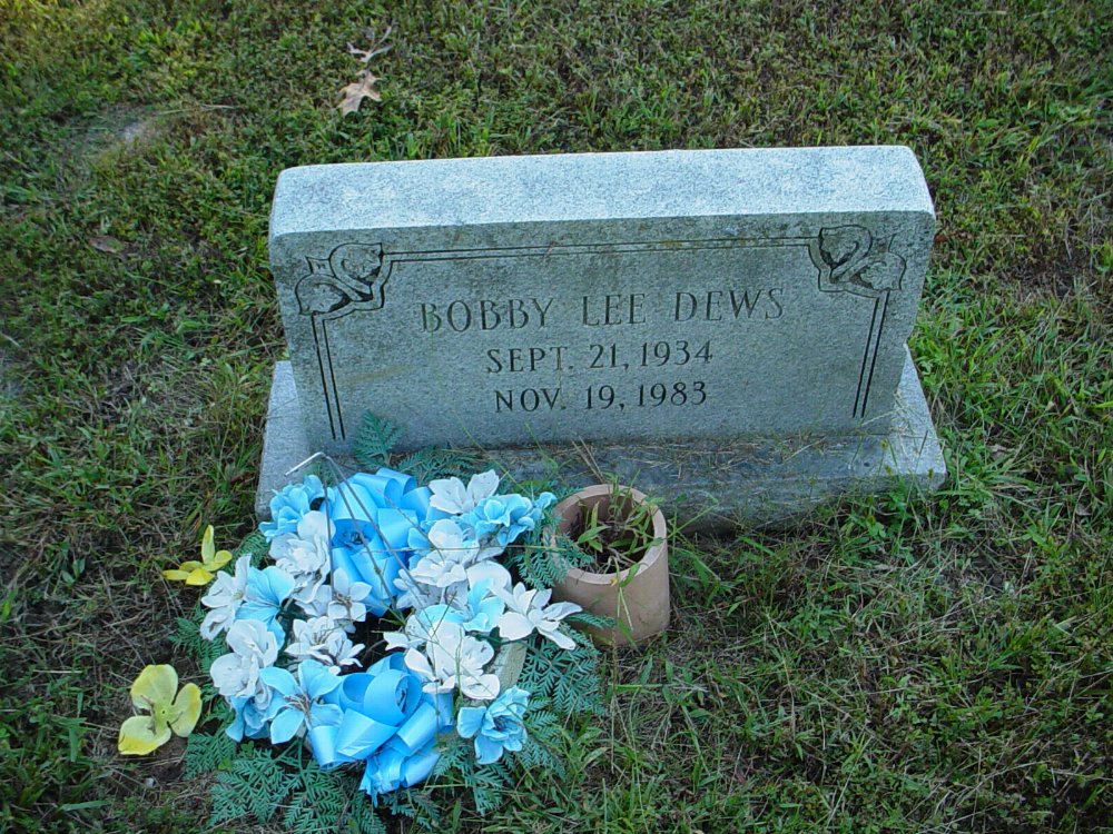  Bobby Lee Dews Headstone Photo, Unity Baptist Church Cemetery, Callaway County genealogy