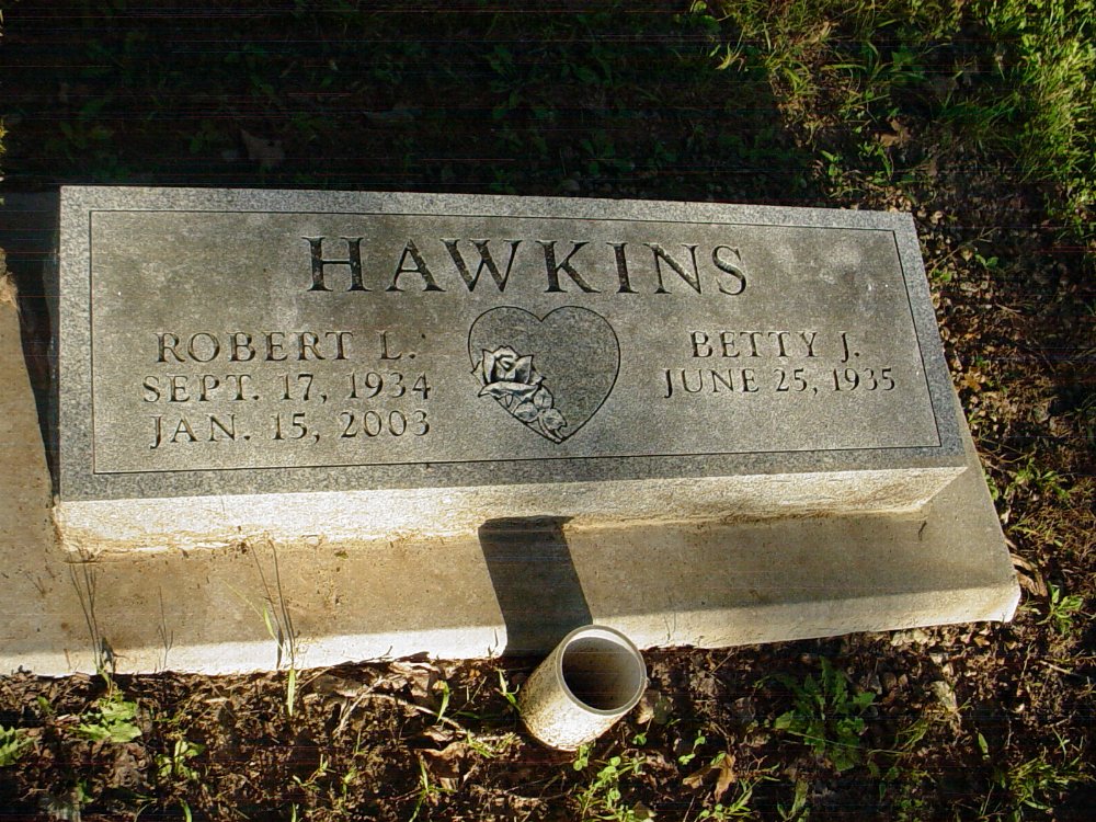  Robert L. Hawkins Headstone Photo, Unity Baptist Church Cemetery, Callaway County genealogy