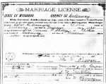 Marriage, Carrington - Sheley 1885