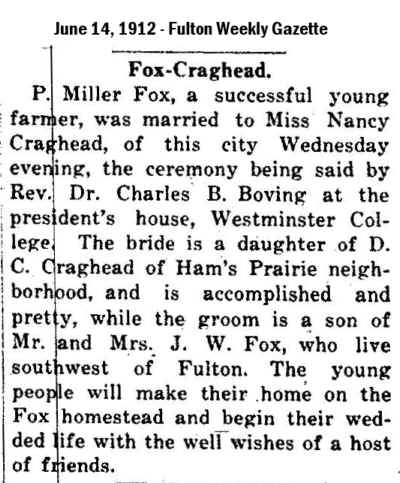 Married, Fox - Craghead