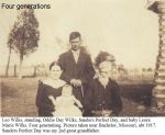 Day - Wilks, 4 generations